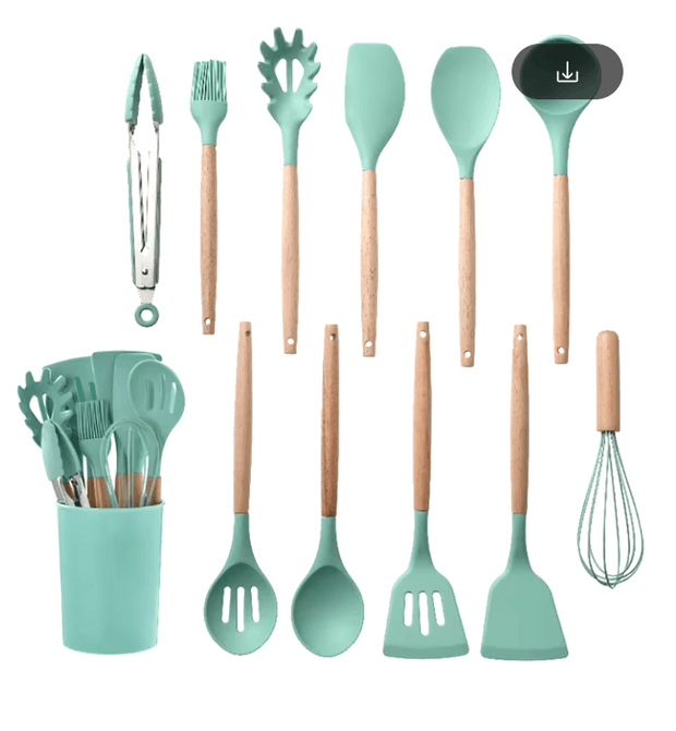 Eco-Friendly Silicone Kitchen Tool Set