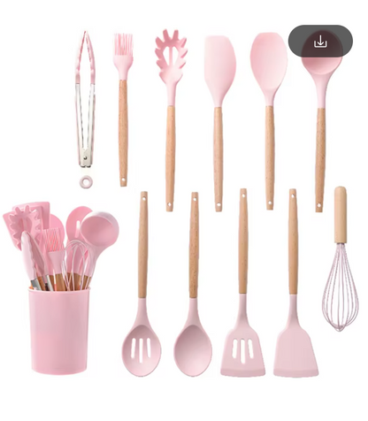 Eco-Friendly Silicone Kitchen Tool Set