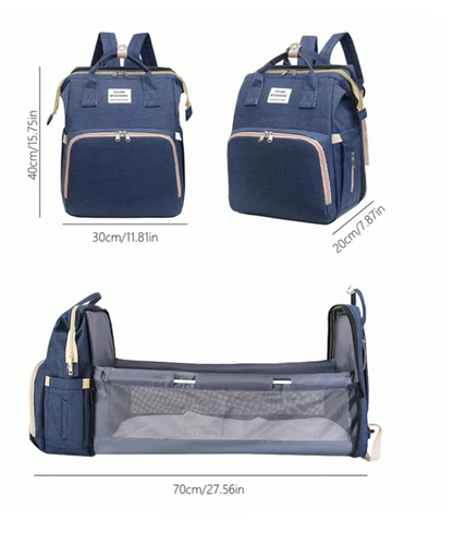 Transformable Diaper Bag Backpack