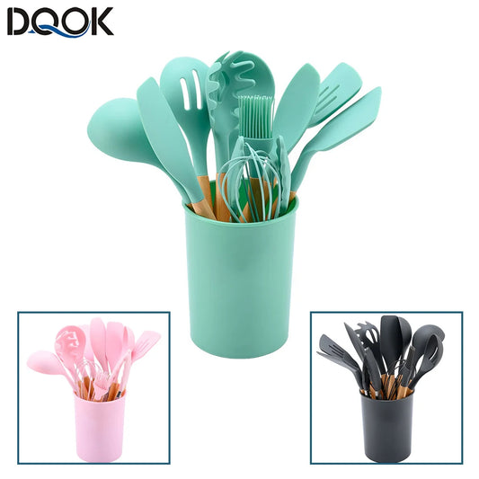 Eco-Friendly Silicone Kitchen Tool Set