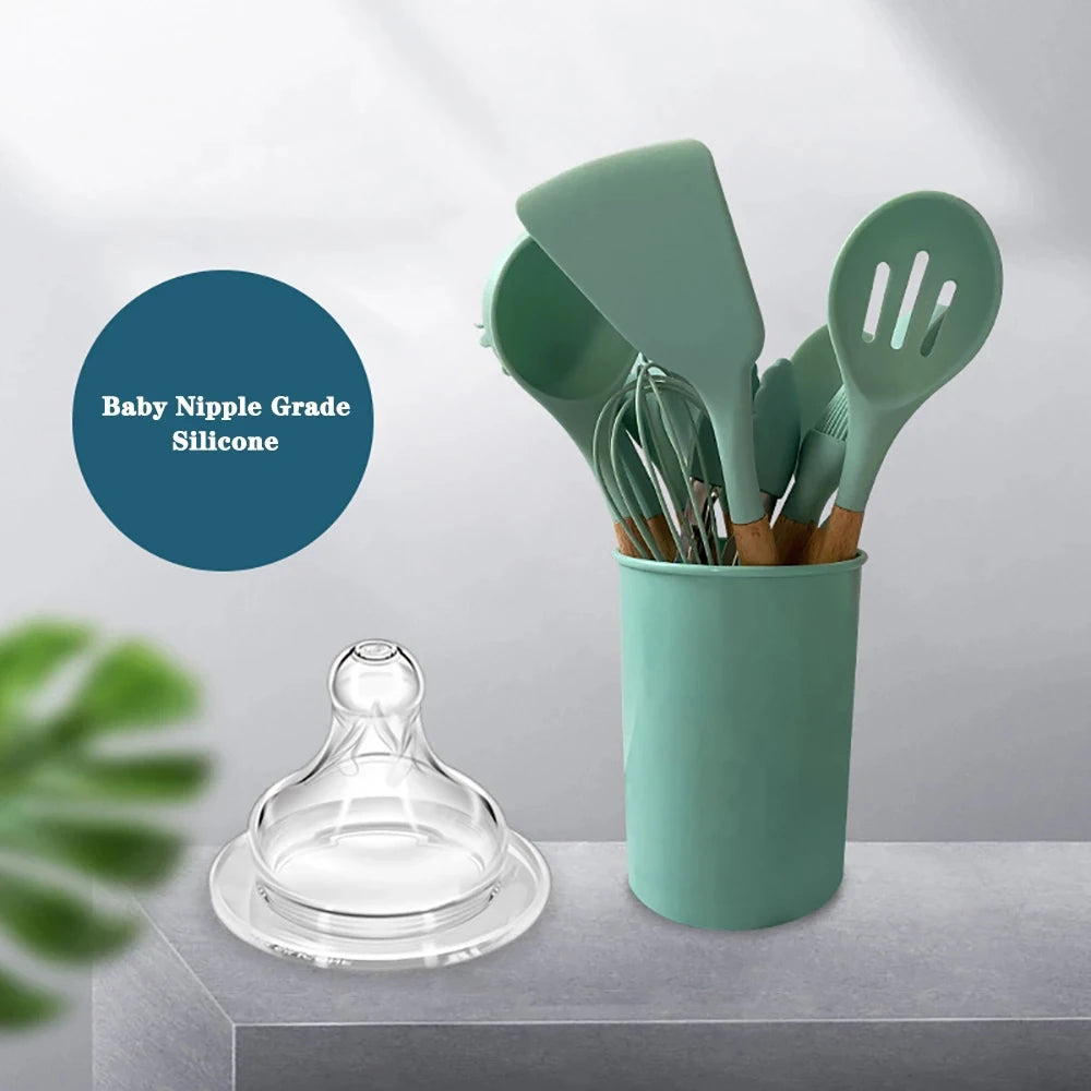 Eco-Friendly Silicone Kitchen Tool Set