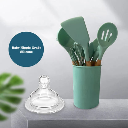 Eco-Friendly Silicone Kitchen Tool Set