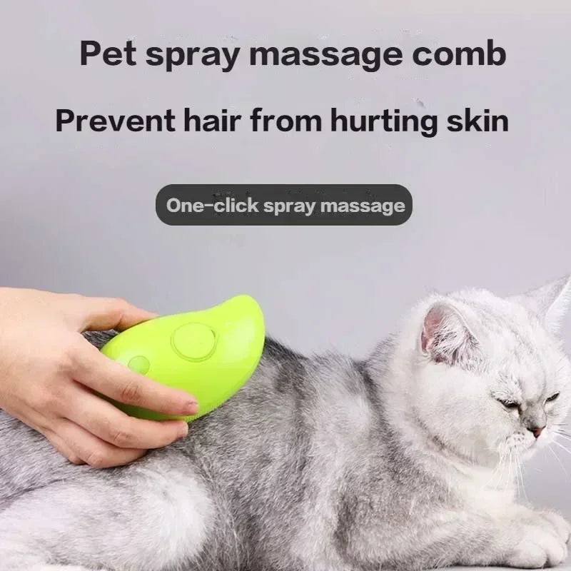 Pet Steam Grooming & Massage Brush