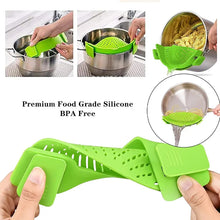 Easy Clip Silicone Strainer