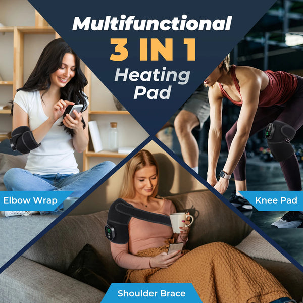 Cozy Heat Relief Shoulder Brace