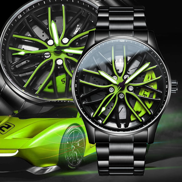 Luxury Sport Wheel Watch