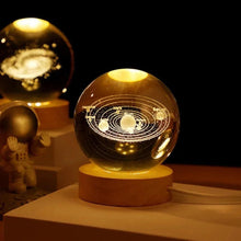 Galaxy Globe: Crystal Night Light