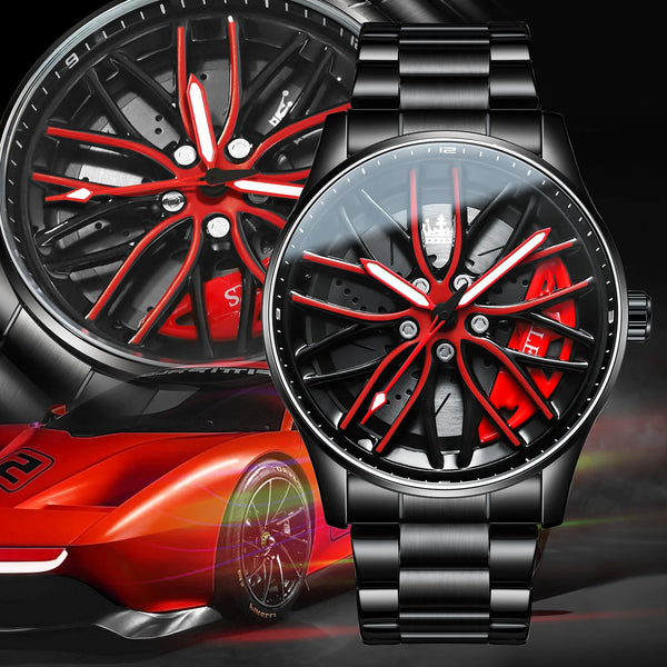 Luxury Sport Wheel Watch