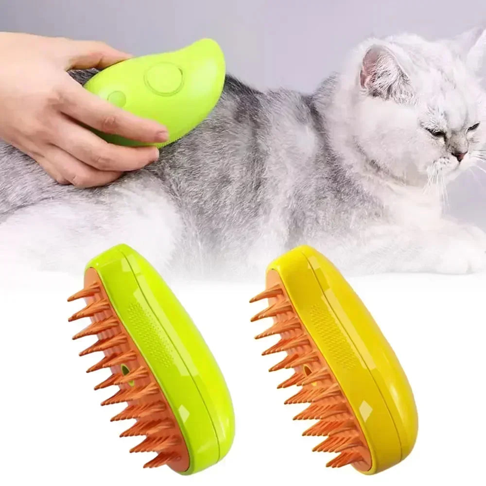 Pet Steam Grooming & Massage Brush