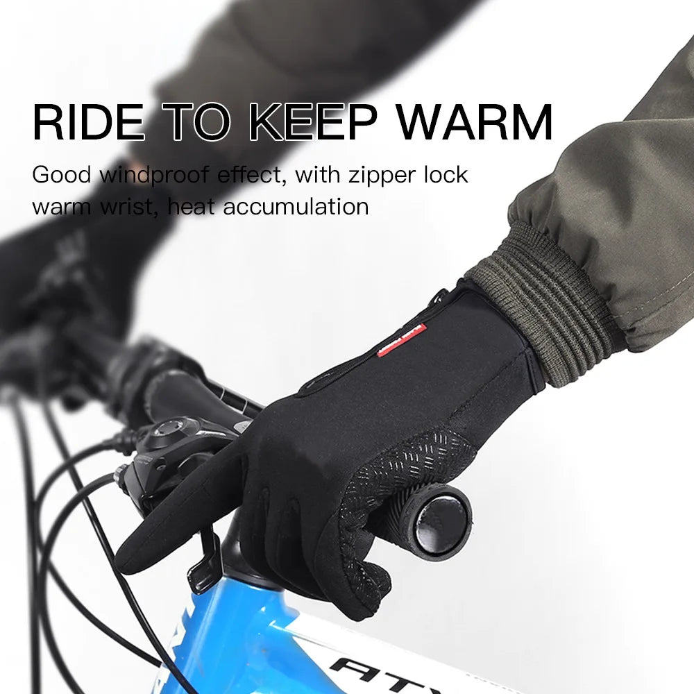 All-Weather Touchscreen Cycling Gloves