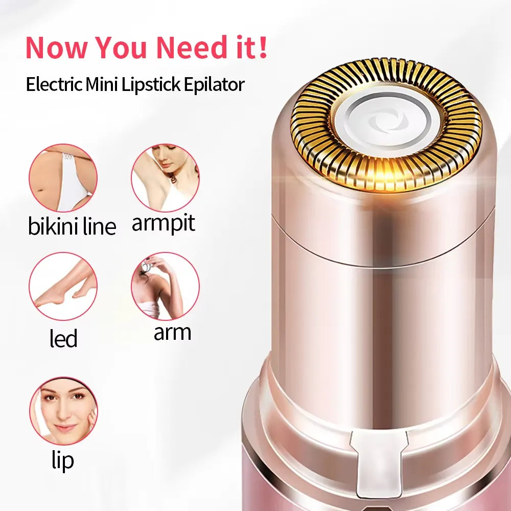 RadiantGlow Hair-Free Electric Razor